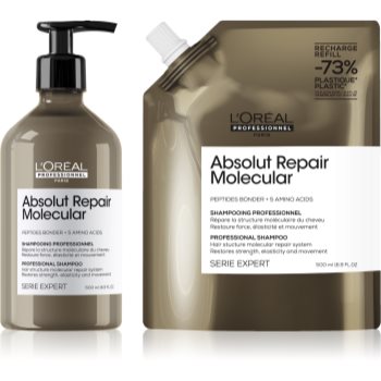L’Oréal Professionnel Serie Expert Absolut Repair Molecular ambalaj economic pentru par deteriorat - imagine 2